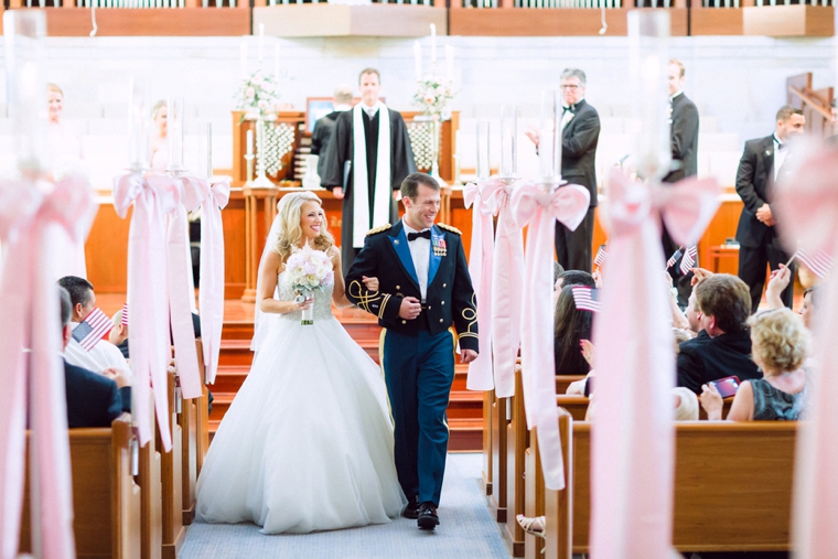 Romantic Blush Yacht Club Wedding via TheELD.com