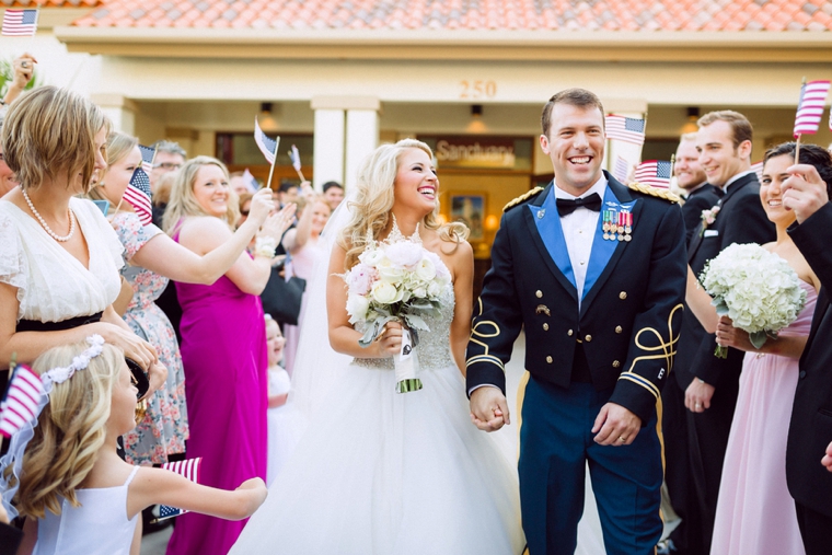 Romantic Blush Yacht Club Wedding via TheELD.com