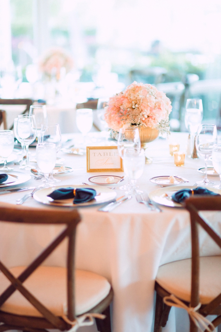 Romantic Blush Yacht Club Wedding via TheELD.com