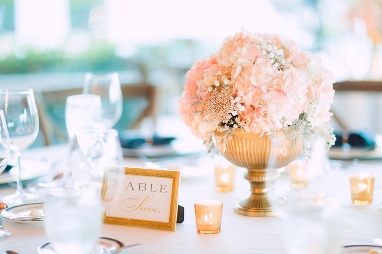 Romantic Blush Yacht Club Wedding via TheELD.com