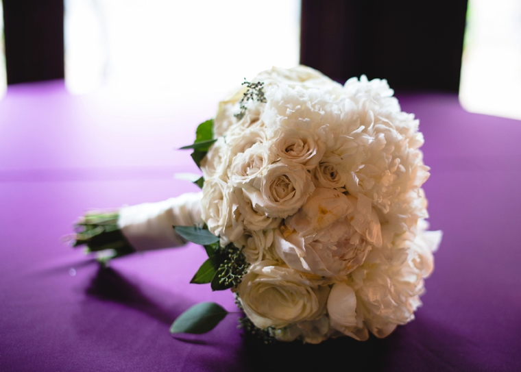 A Purple Rustic Elegant Asheville Wedding via TheELD.com