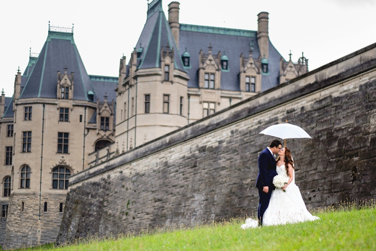 A Purple Rustic Elegant Asheville Wedding via TheELD.com