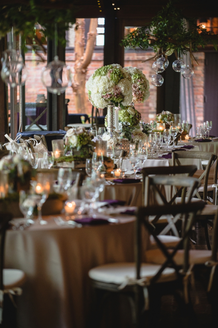 A Purple Rustic Elegant Asheville Wedding via TheELD.com