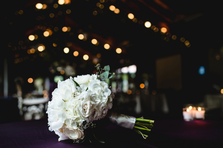 A Purple Rustic Elegant Asheville Wedding via TheELD.com