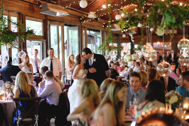 A Purple Rustic Elegant Asheville Wedding via TheELD.com