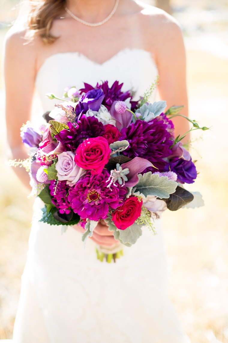 A Rustic Purple Colorado Wedding via TheELD.com