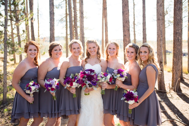 A Rustic Purple Colorado Wedding via TheELD.com