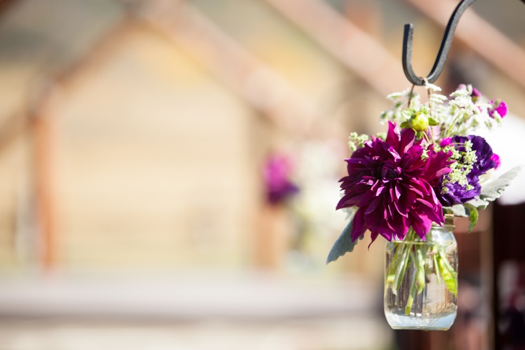 A Rustic Purple Colorado Wedding via TheELD.com