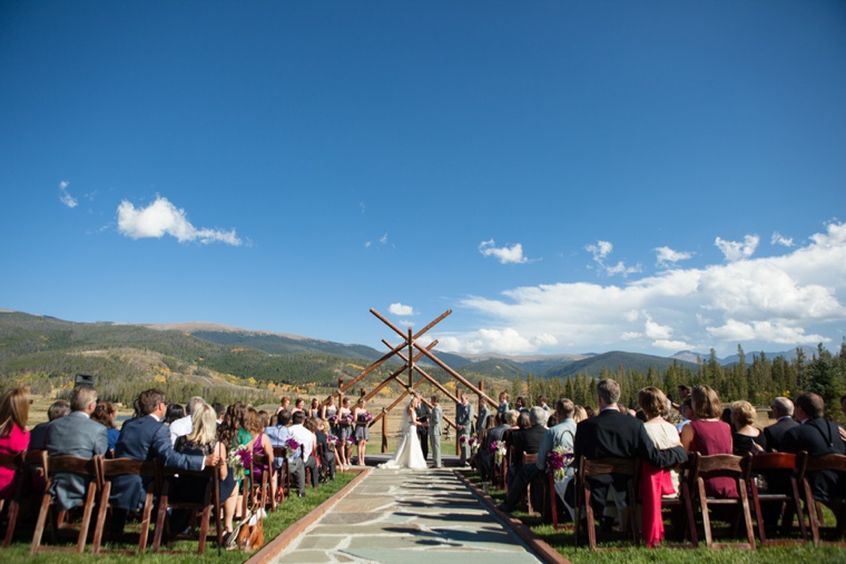 A Rustic Purple Colorado Wedding via TheELD.com