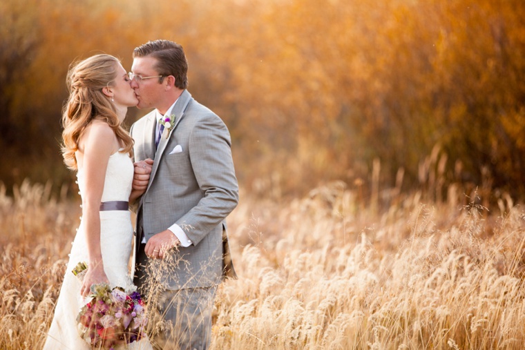 A Rustic Purple Colorado Wedding via TheELD.com
