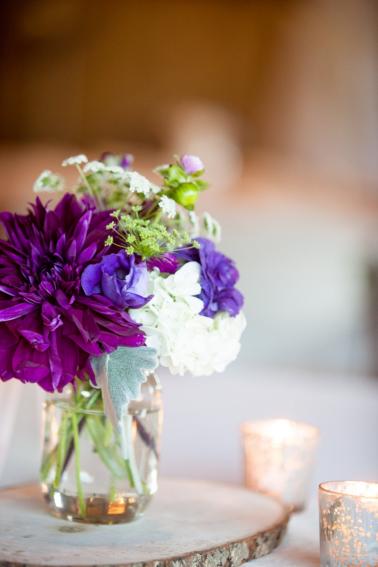 A Rustic Purple Colorado Wedding via TheELD.com