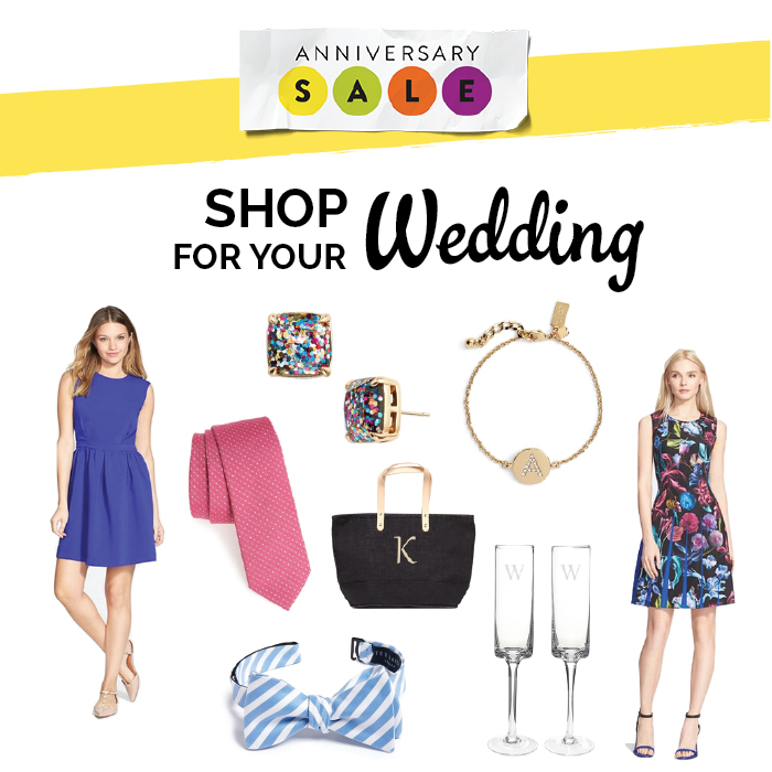 Shop For Your Wedding: The Nordstrom Sale via TheELD.com
