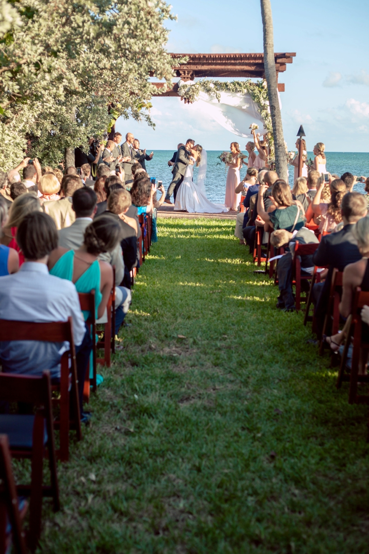 A Romantic Oceanside Wedding In The Keys via TheELD.com