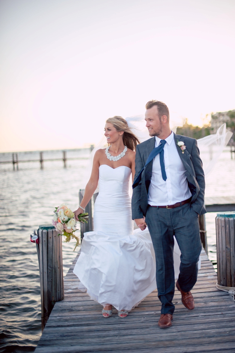 A Romantic Oceanside Wedding In The Keys via TheELD.com