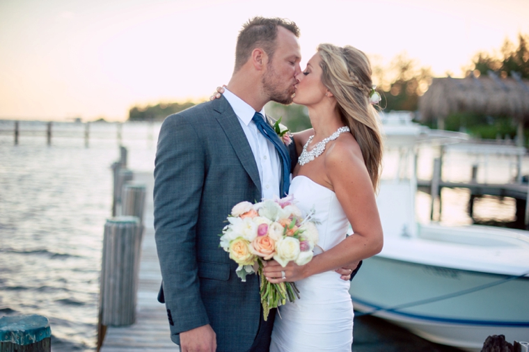 A Romantic Oceanside Wedding In The Keys via TheELD.com