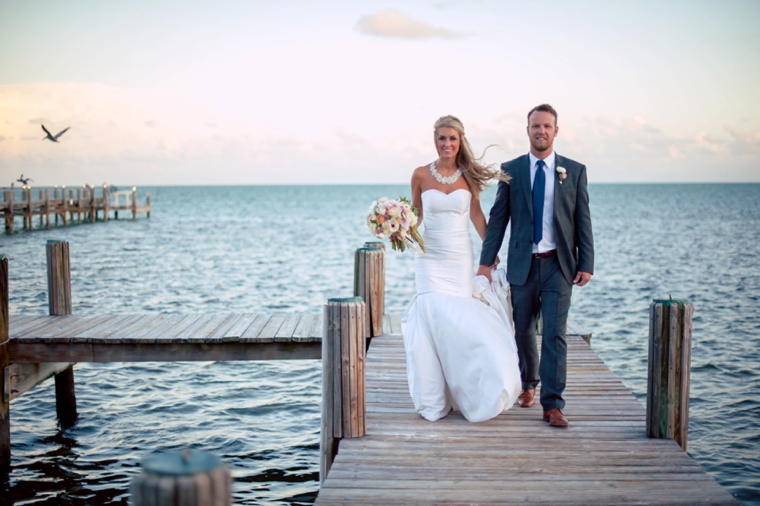 A Romantic Oceanside Wedding In The Keys via TheELD.com