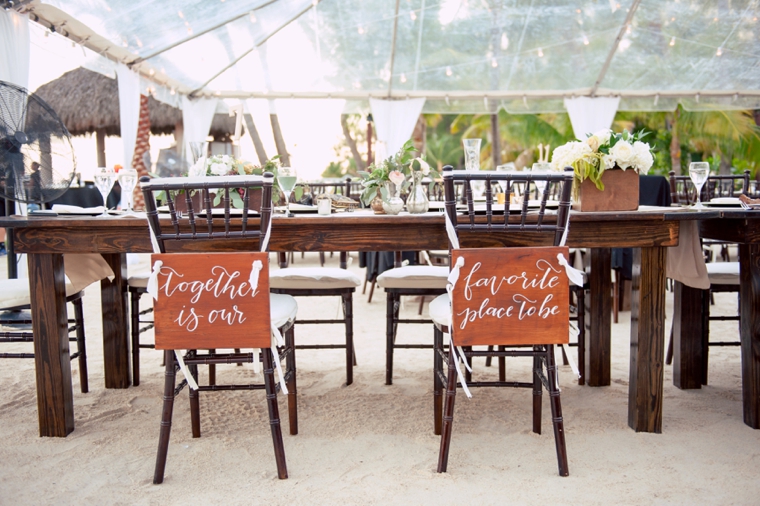 A Romantic Oceanside Wedding In The Keys via TheELD.com