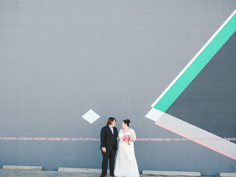 An Eclectic, Intimate SmogShoppe Wedding via TheELD.com