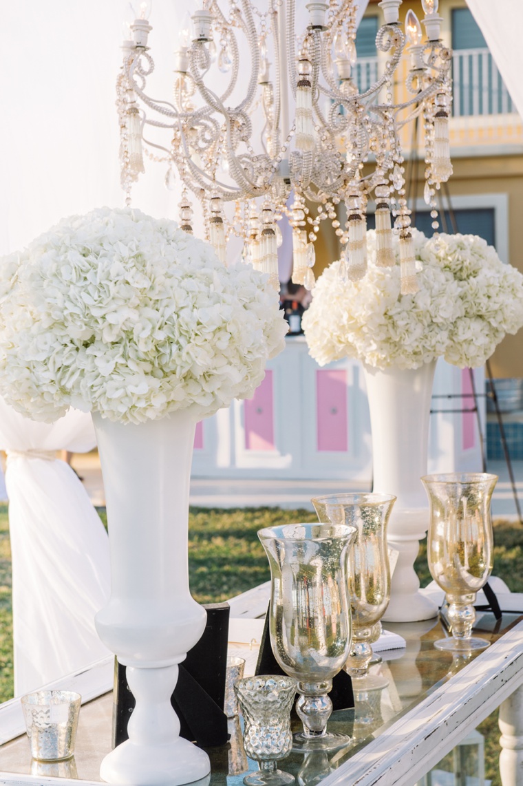 An Elegant Beach Wedding via TheELD.com