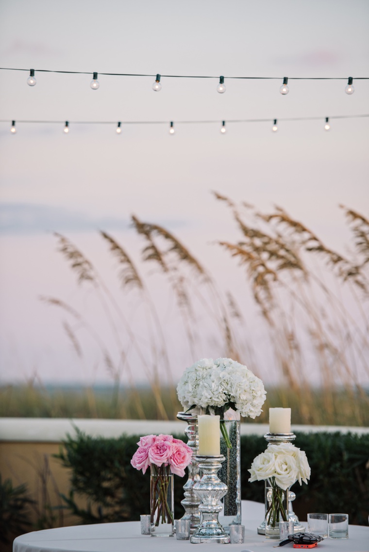 An Elegant Beach Wedding via TheELD.com