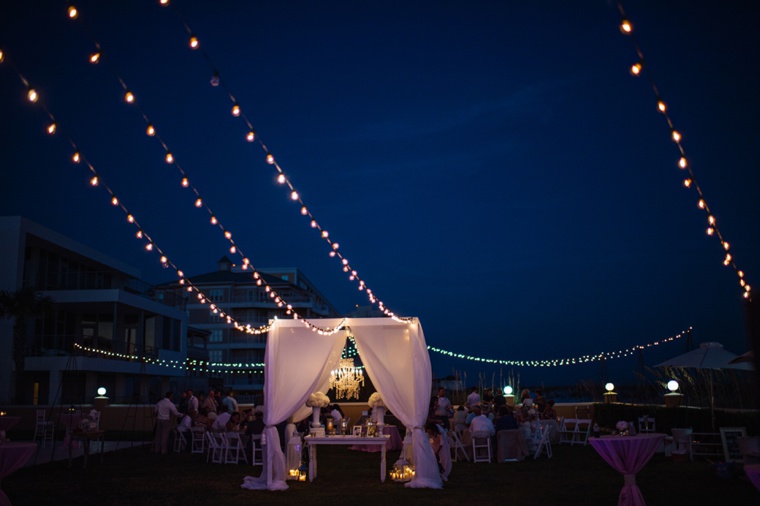 An Elegant Beach Wedding via TheELD.com