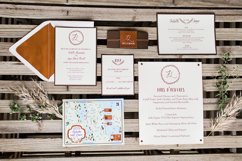 Fun & Eclectic Foodie Wedding Ideas via TheELD.com