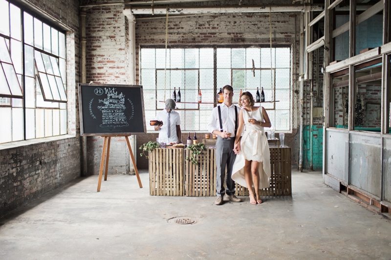 Fun & Eclectic Foodie Wedding Ideas via TheELD.com