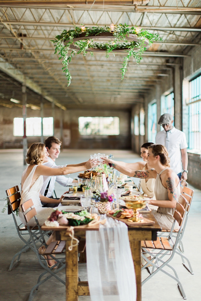 Fun & Eclectic Foodie Wedding Ideas via TheELD.com