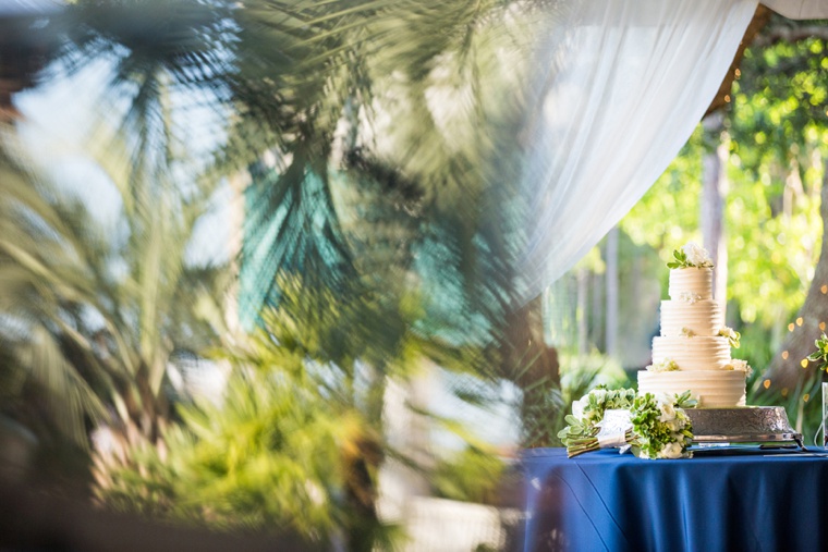 An Elegant Navy & White Carillon Beach Wedding via TheELD.com