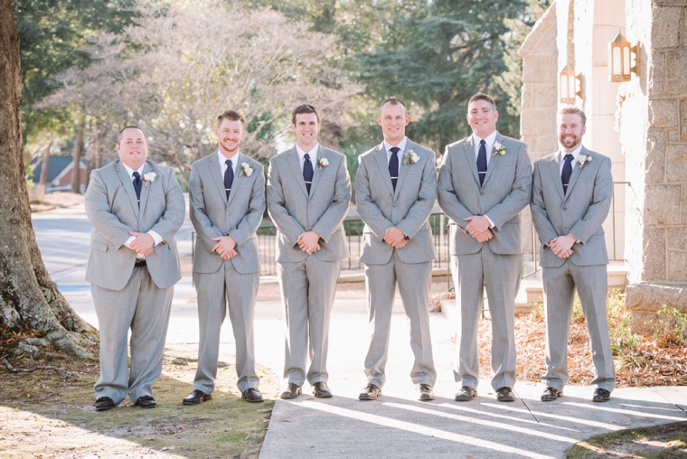 An Elegant Navy & Blush South Carolina Wedding via TheELD.com