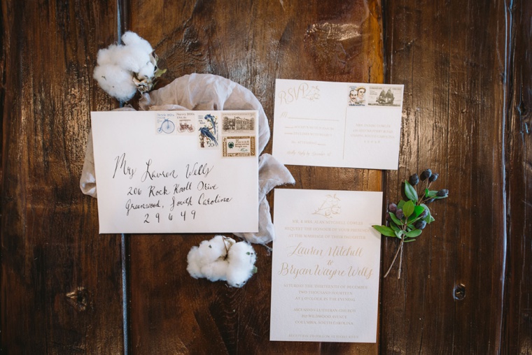 An Elegant Navy & Blush South Carolina Wedding via TheELD.com