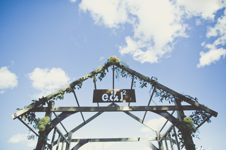 Eclectic Blush and Gold Vineyard Wedding via TheELD.com