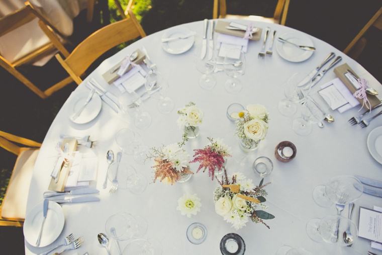 Eclectic Blush and Gold Vineyard Wedding via TheELD.com