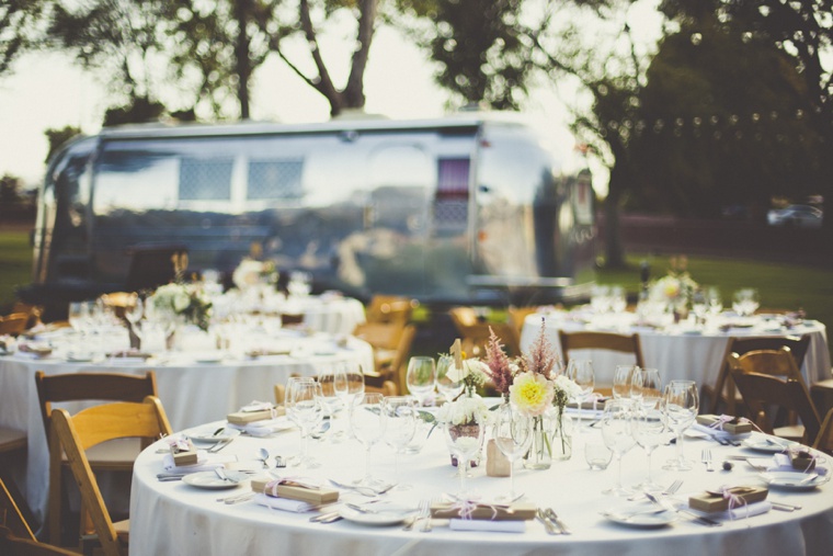 Eclectic Blush and Gold Vineyard Wedding via TheELD.com