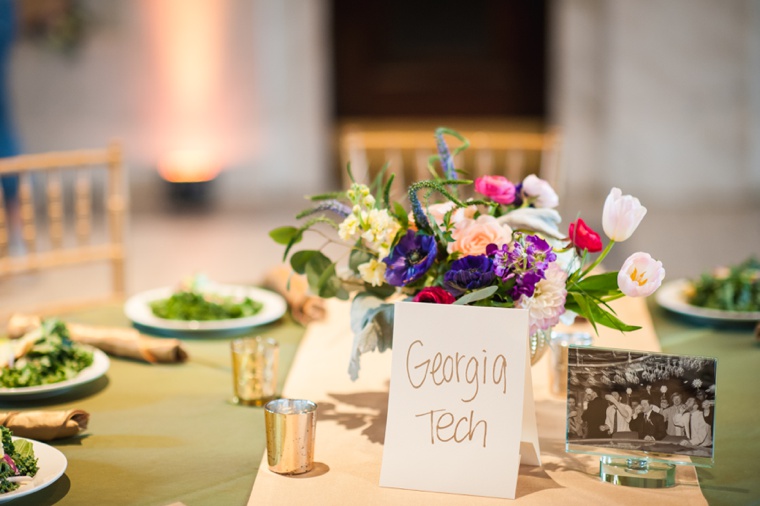 An Elegant & Colorful Wedding via TheELD.com