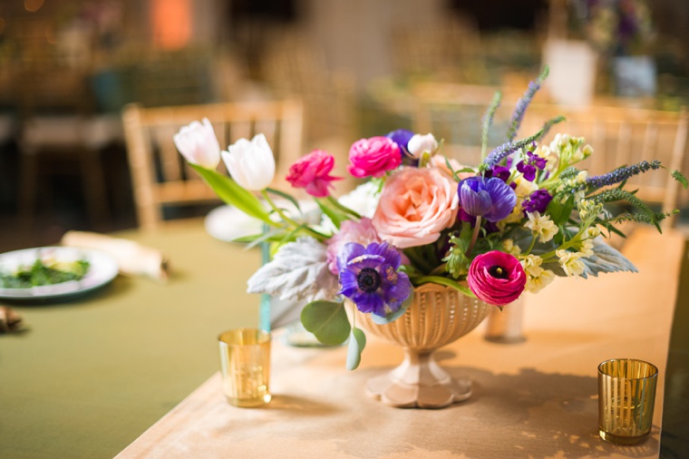 An Elegant & Colorful Wedding via TheELD.com