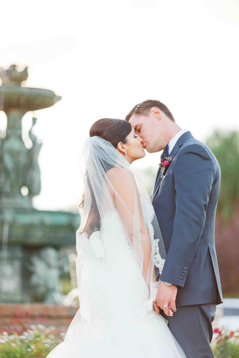 Vibrant Purple California Vineyard Wedding via TheELD.com