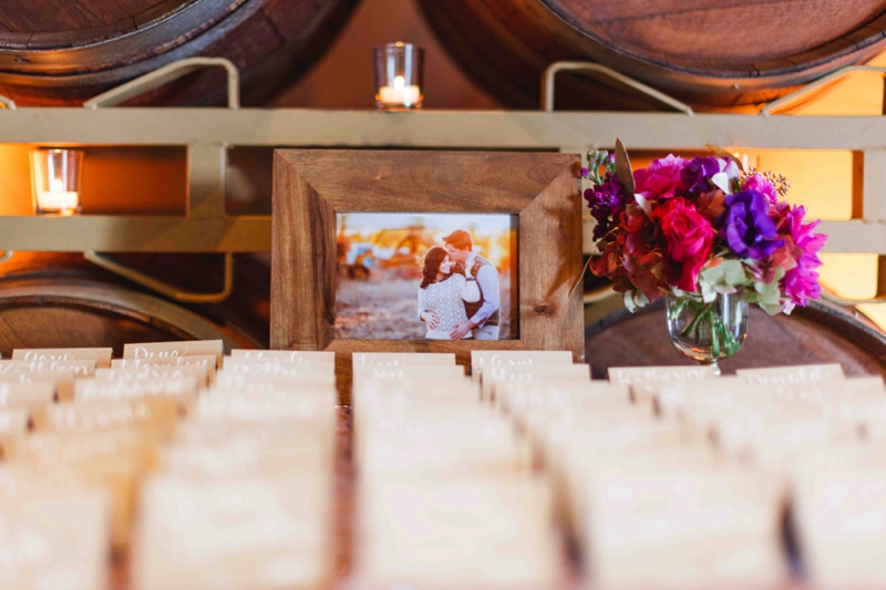 Vibrant Purple California Vineyard Wedding via TheELD.com