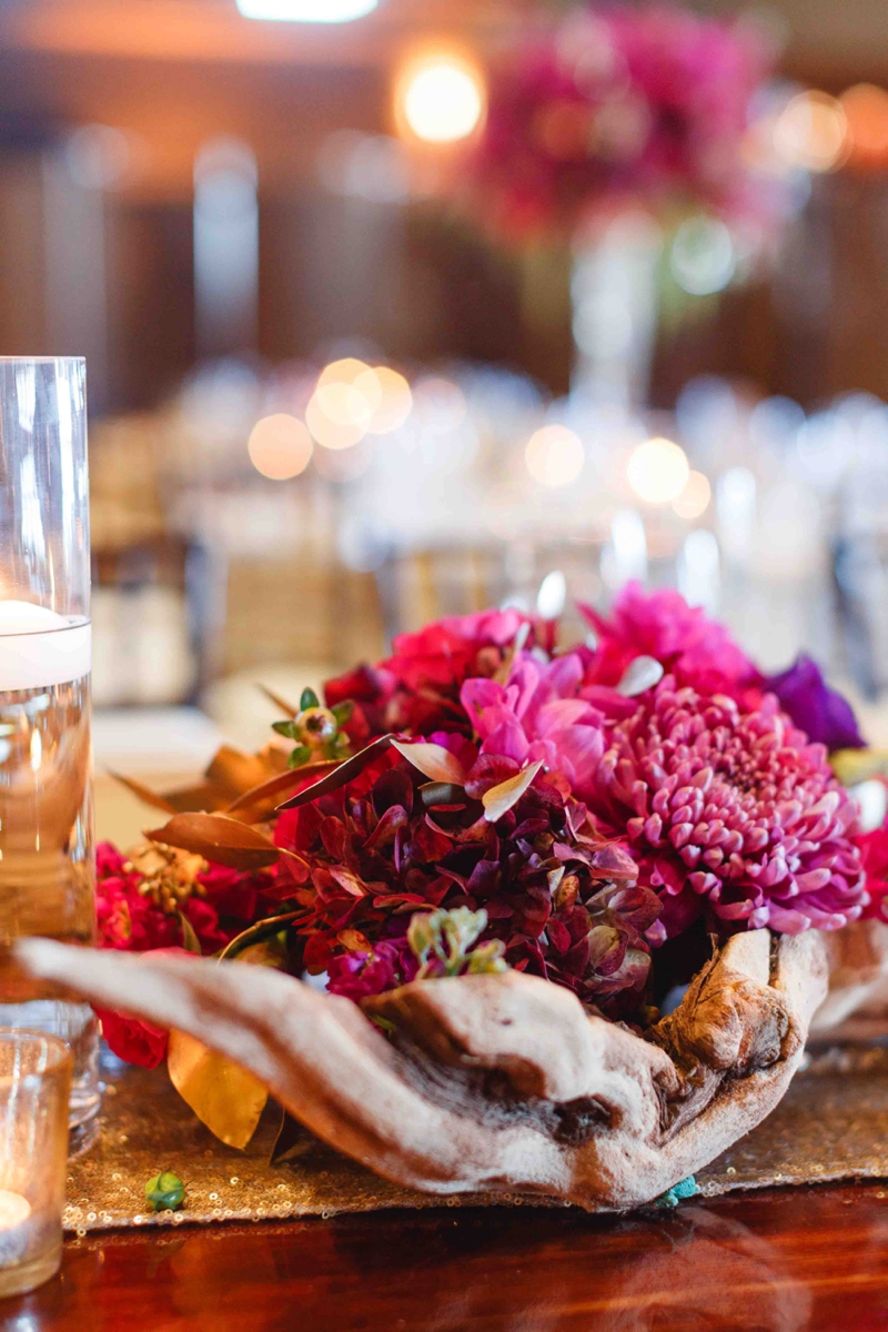 Vibrant Purple California Vineyard Wedding via TheELD.com