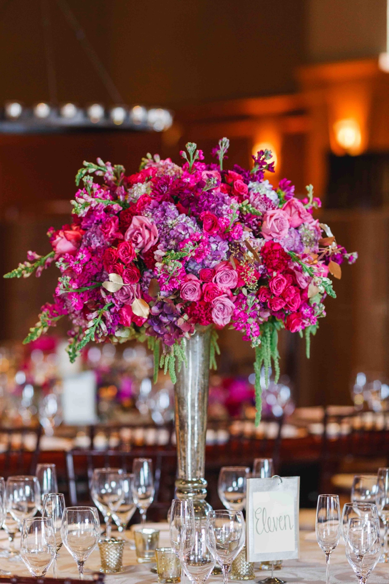 Vibrant Purple California Vineyard Wedding via TheELD.com