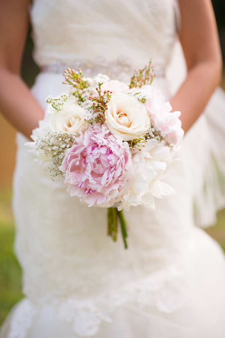 A Pink and Yellow Viriginia Farm Wedding via TheELD.com