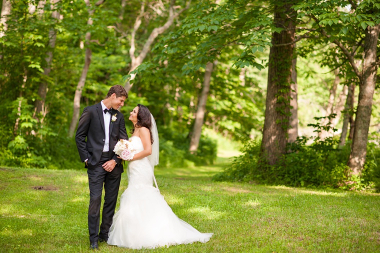 A Pink and Yellow Viriginia Farm Wedding via TheELD.com