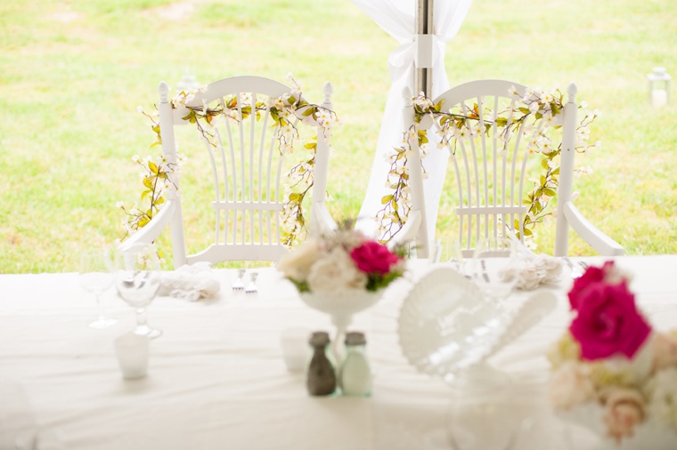 A Pink and Yellow Viriginia Farm Wedding via TheELD.com