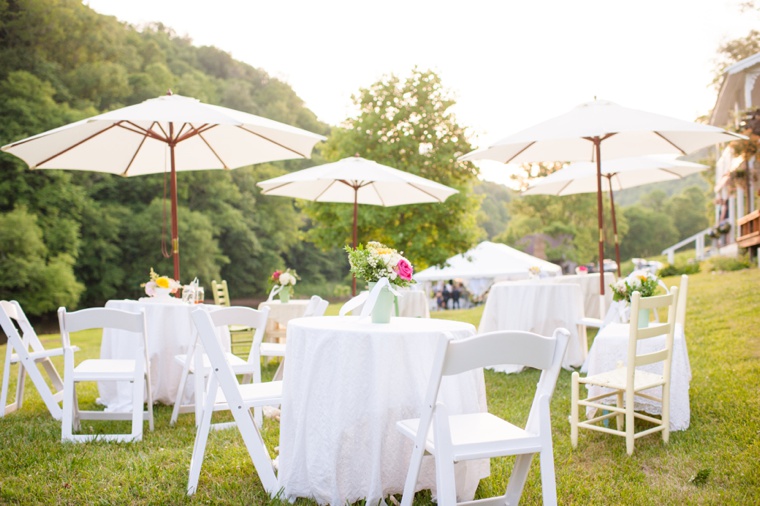 A Pink and Yellow Viriginia Farm Wedding via TheELD.com