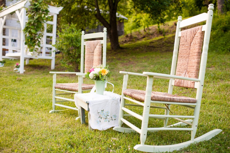 A Pink and Yellow Viriginia Farm Wedding via TheELD.com