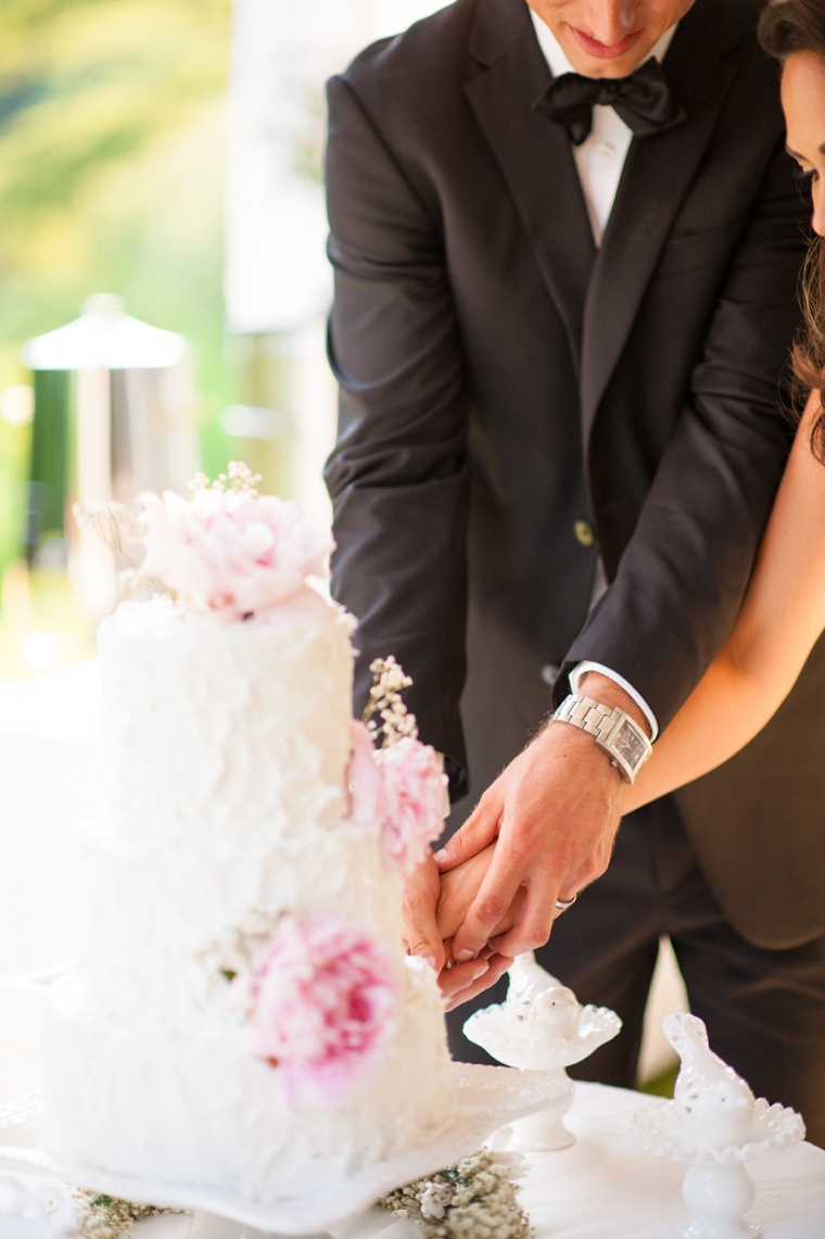 A Pink and Yellow Viriginia Farm Wedding via TheELD.com