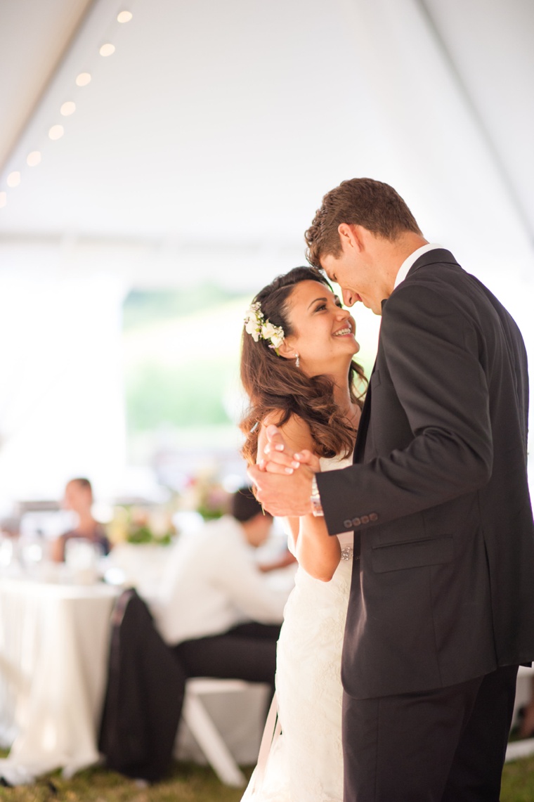 A Pink and Yellow Viriginia Farm Wedding via TheELD.com