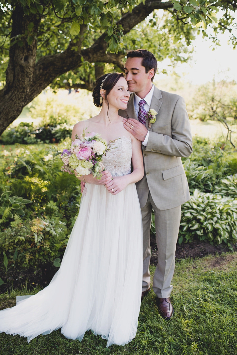 A Natural and Enchanting Vermont Wedding via TheELD.com