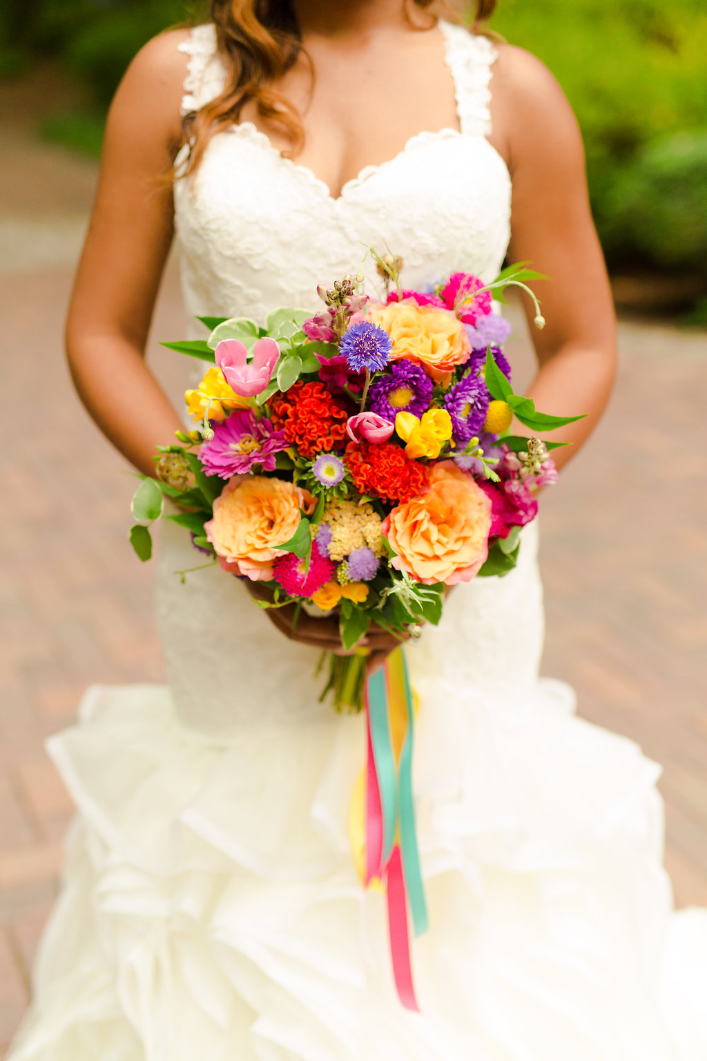 Colorful Retro Wedding Ideas via TheELD.com