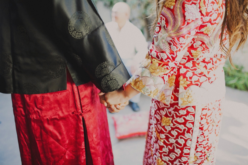 Eclectic Blush Palm Springs Wedding via TheELD.com